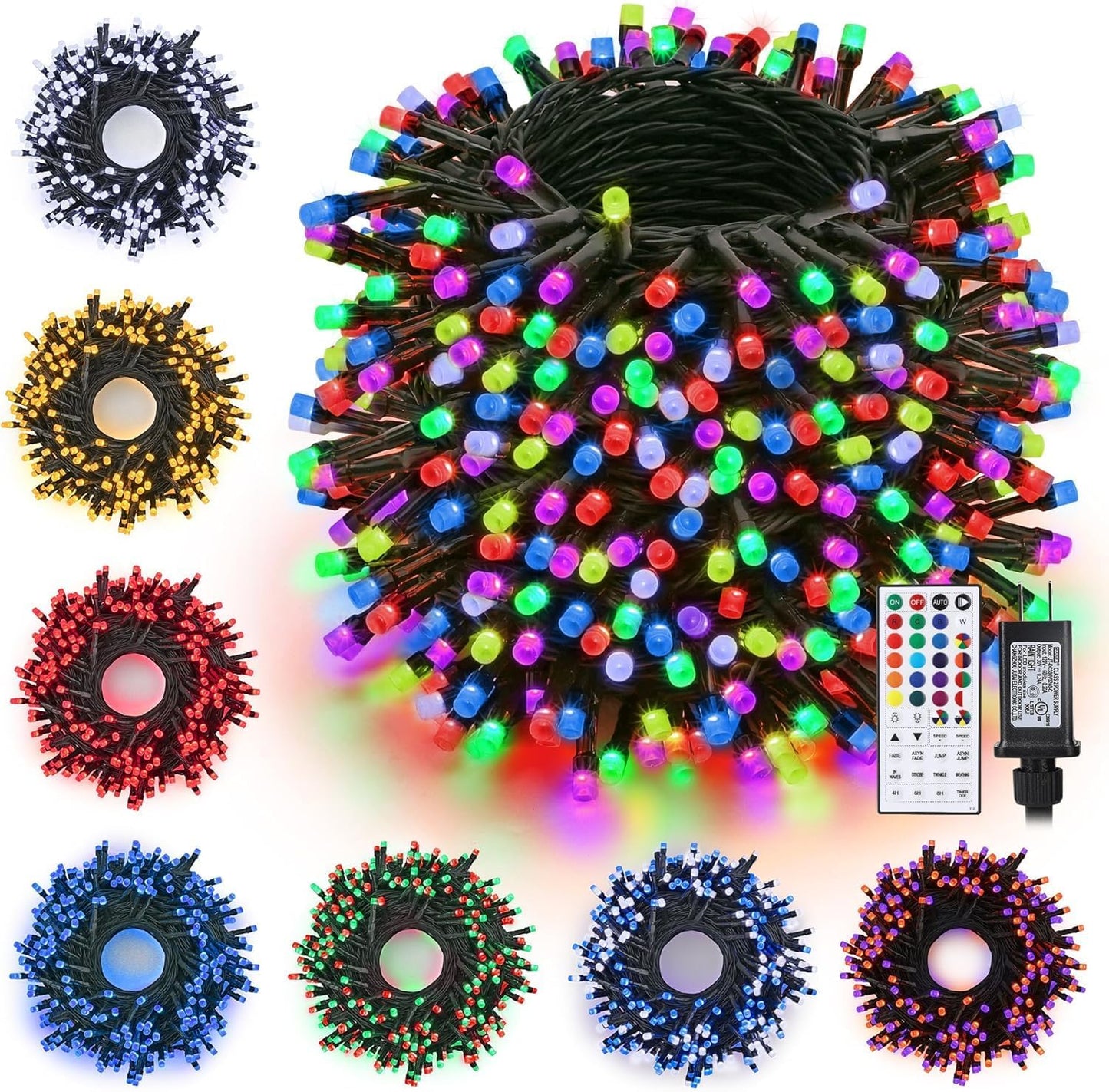 181FT 500 LED Christmas Decorative Lights with 8 Modes