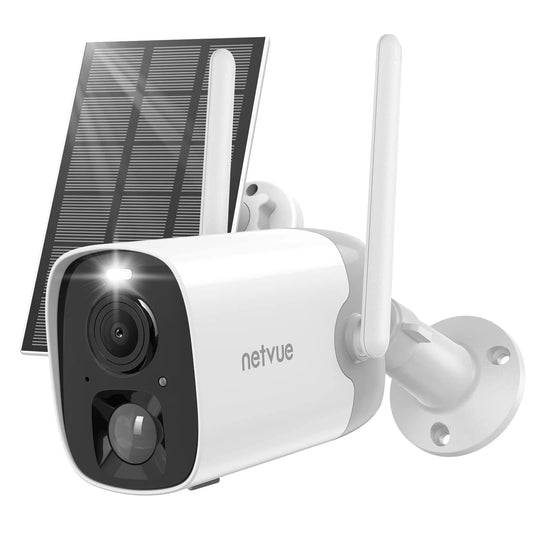 Smart Outdoor WiFi Camera with 2K & Solar Panel