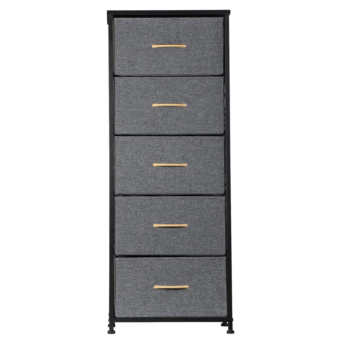 Elegant Tall 5-Drawer Dresser for Bedroom Storage and Organization