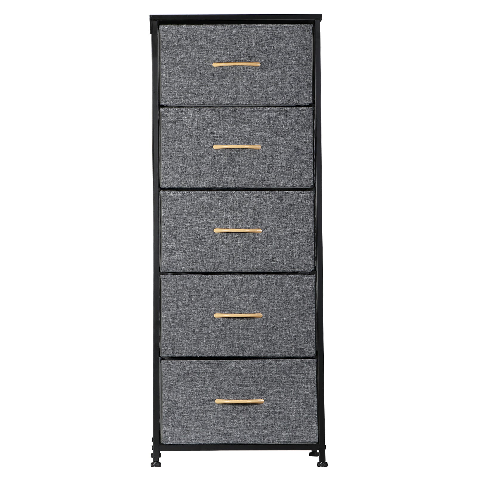 Elegant Tall 5-Drawer Dresser for Bedroom Storage and Organization