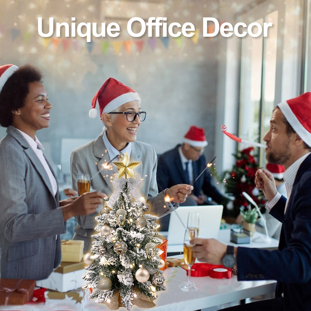 Mini 2Ft Tabletop Christmas Tree Decoration with Light 