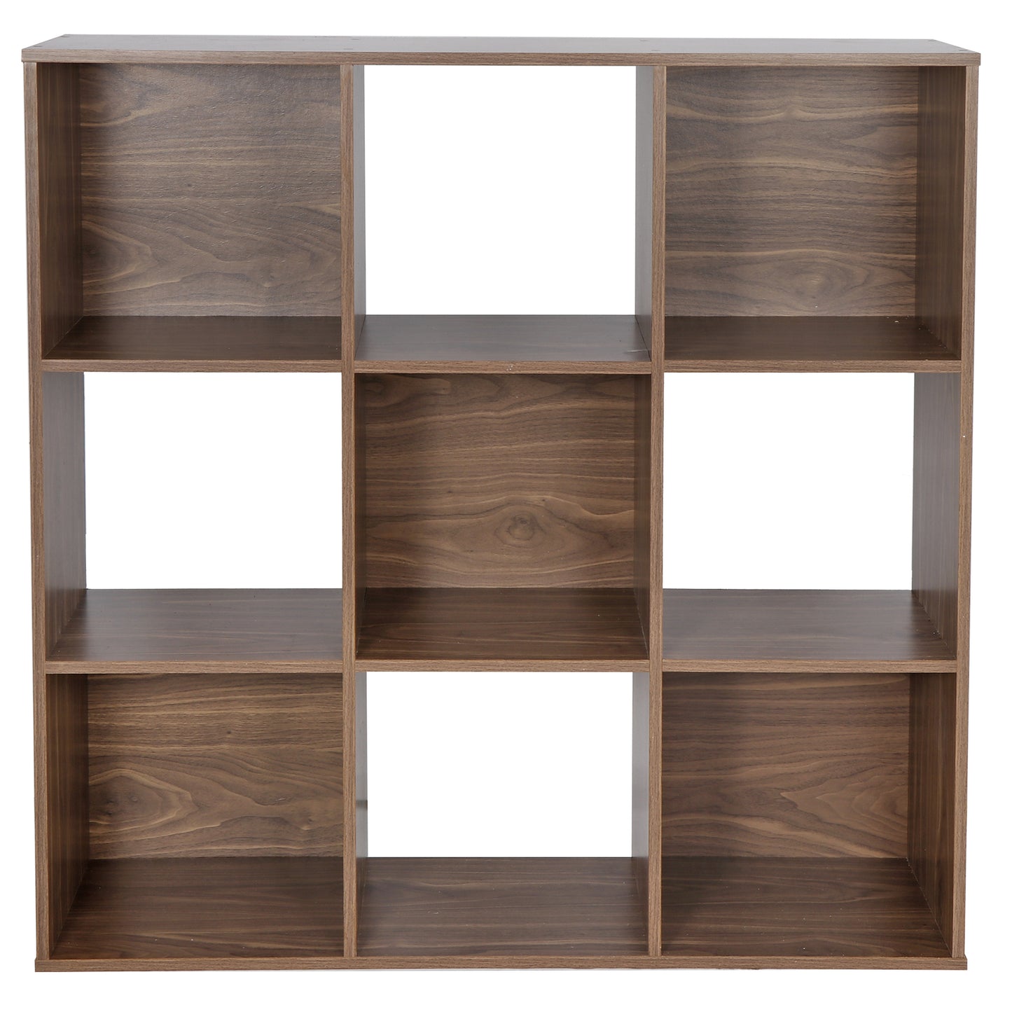 9-Cube Space-Saving Indoor Closet Organizer and Bookshelf System