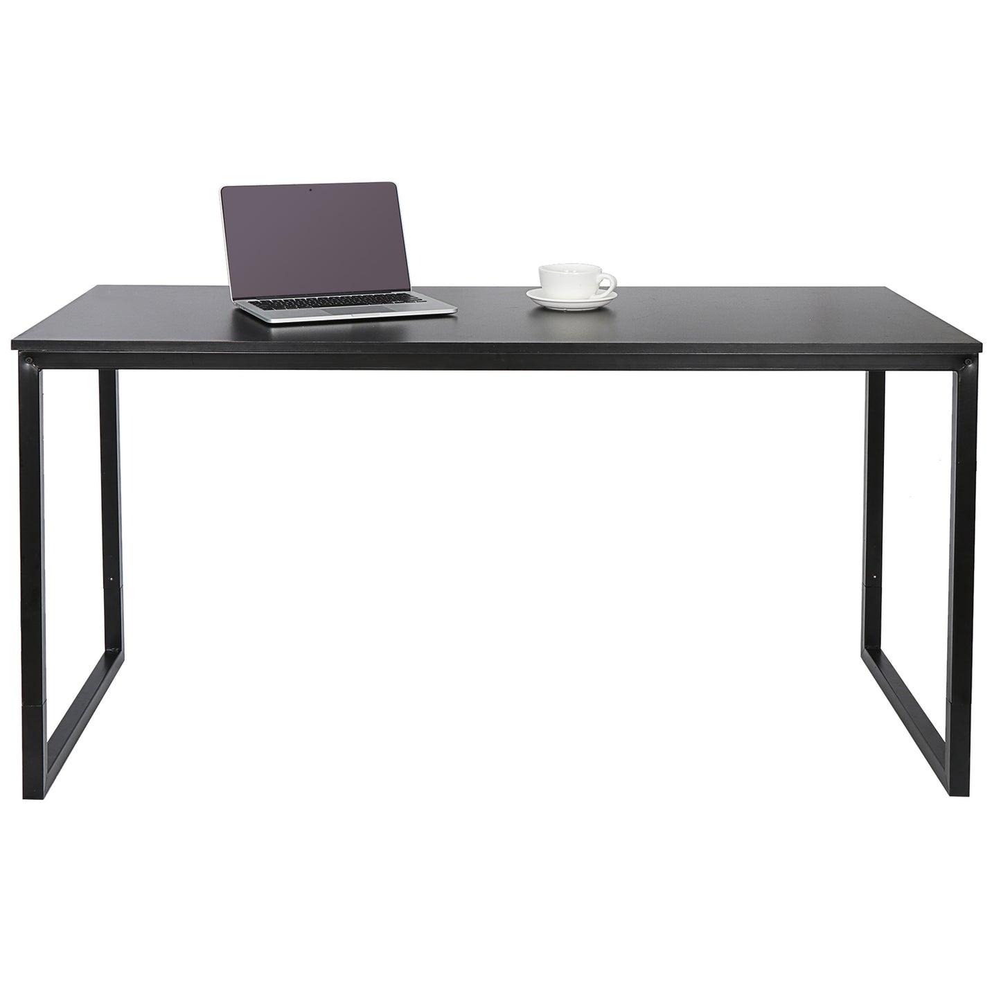 47" Computer Writing Desk Modern Study Office PC Laptop Desk Corner Table Black