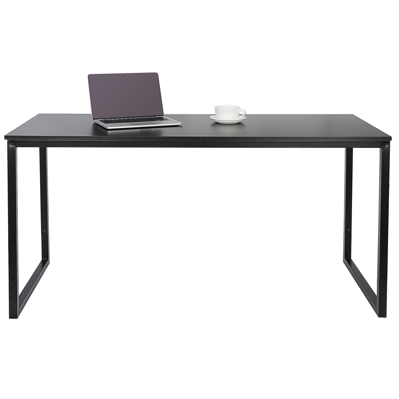 47" Computer Writing Desk Modern Study Office PC Laptop Desk Corner Table Black