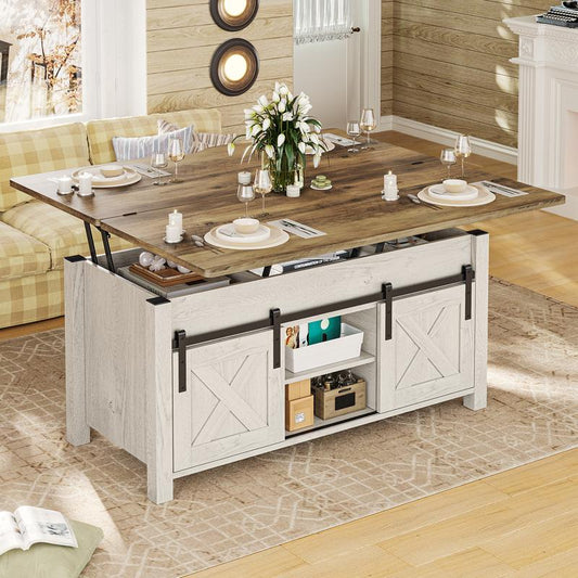  4-in-1 Lift Top Coffee Table 