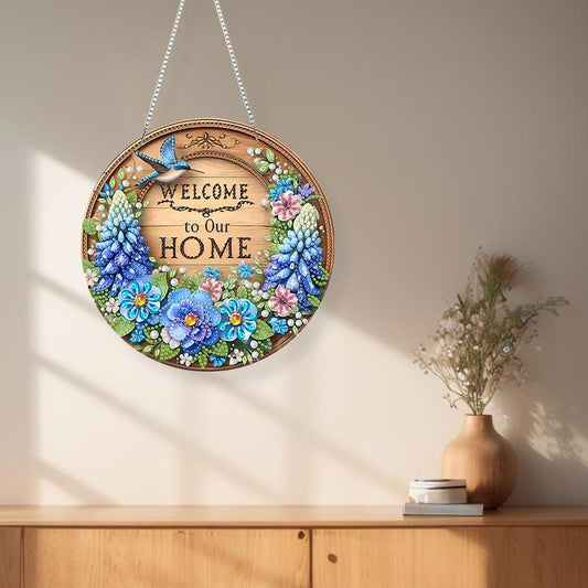 DIY Acrylic Diamond Painting Pendants