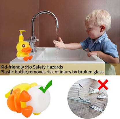 Cute Duck Soap Dispenser – Fun Bathroom & Kitchen Accessory for Kids