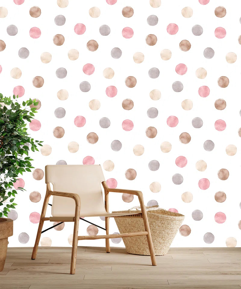 Peel & Stick Polka Dots Roll
