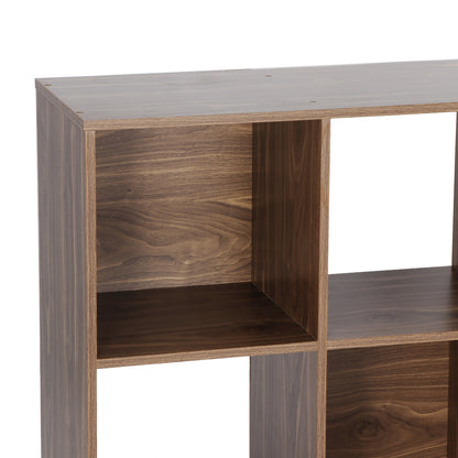 9-Cube Space-Saving Indoor Closet Organizer and Bookshelf System