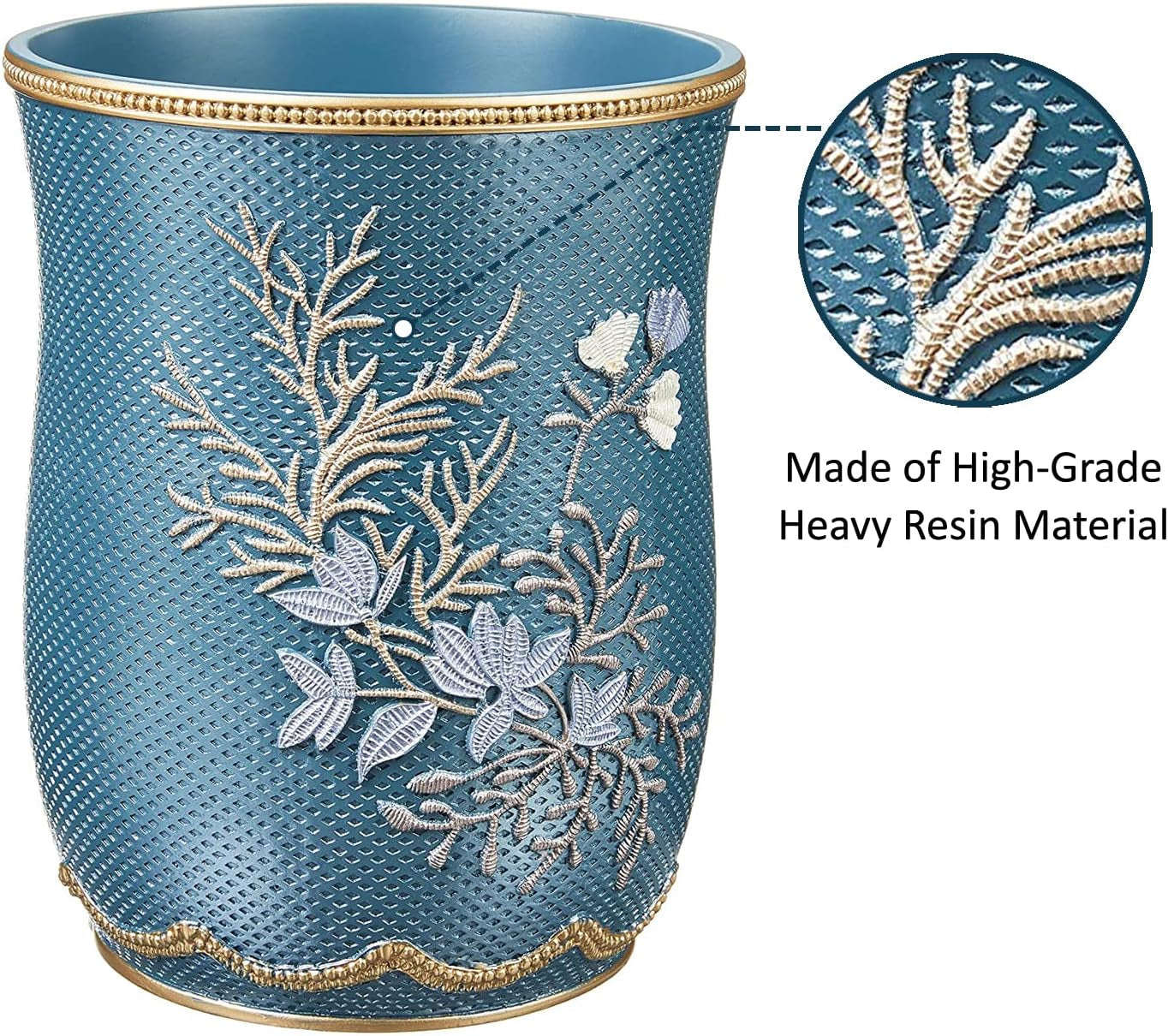  Capri, Waste Basket, Slate Blue