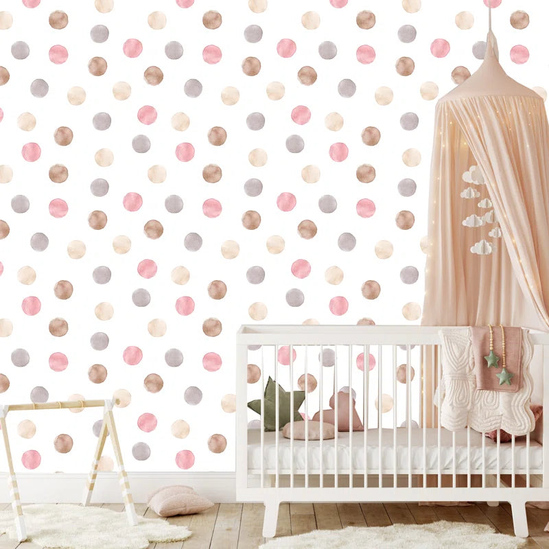Peel & Stick Polka Dots Roll
