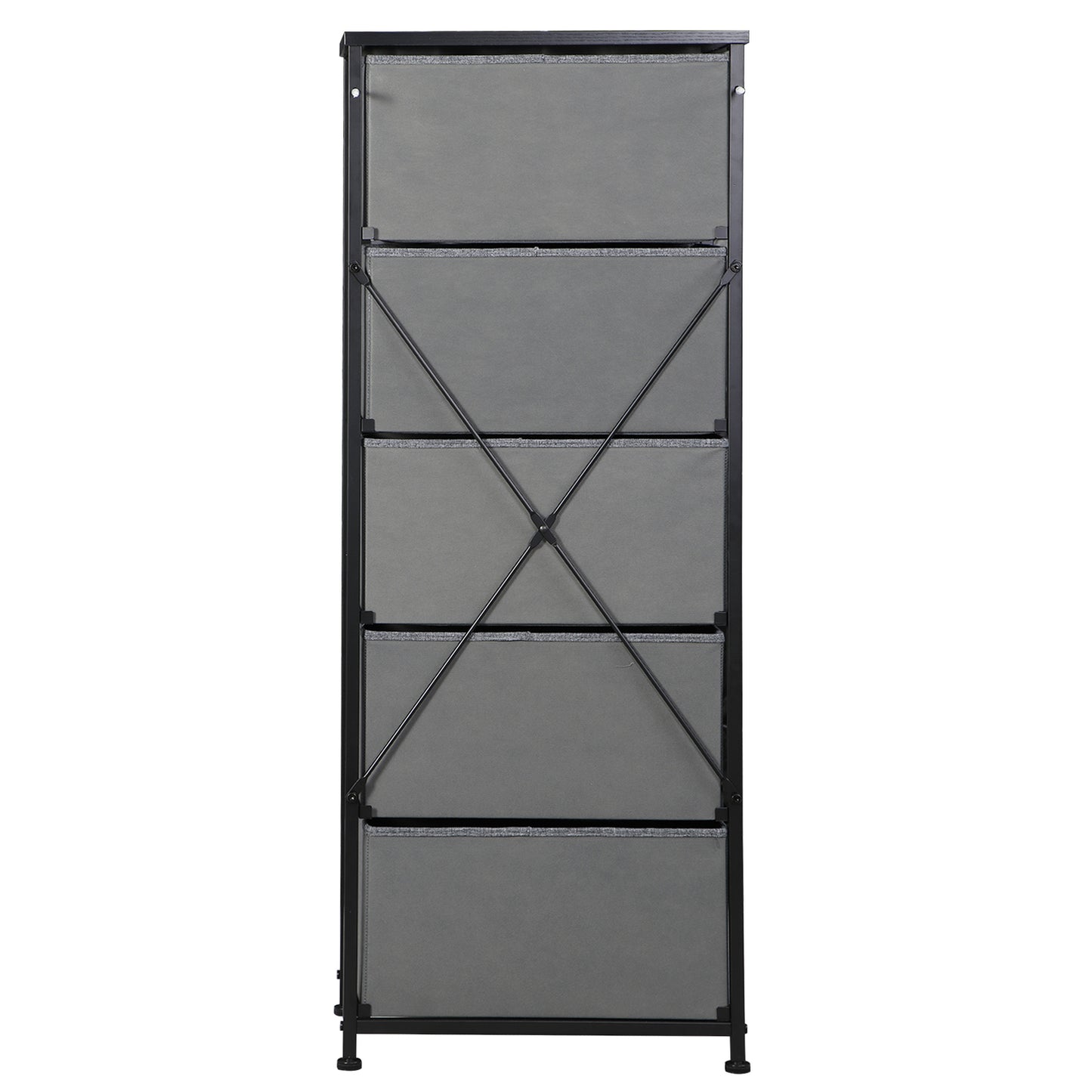 Elegant Tall 5-Drawer Dresser for Bedroom Storage and Organization