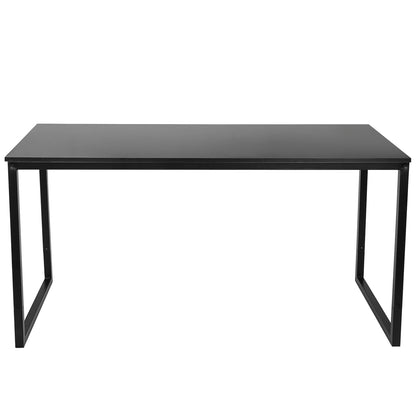 47" Computer Writing Desk Modern Study Office PC Laptop Desk Corner Table Black