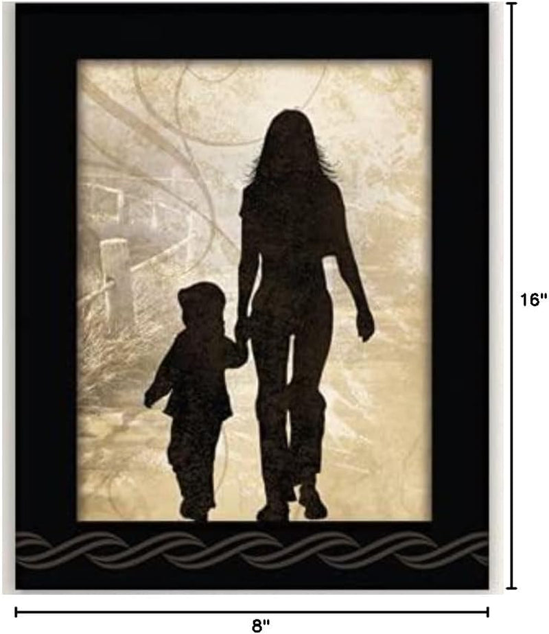 Heartfelt Prayer for Mother - Elegant Wooden Wall Plaque | 8"x16" Inspirational Christian Decor | Handcrafted in the USA | Ideal Gift for Mother's Day and Special Occasions