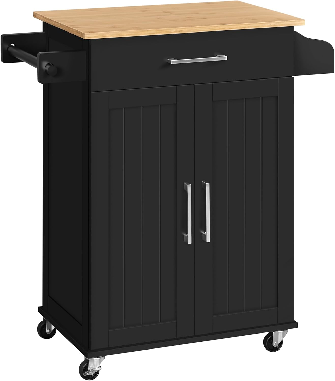 Kitchen Island Cart with Storage and Wheels