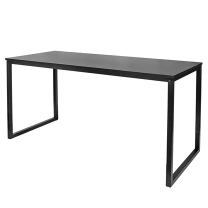 47" Computer Writing Desk Modern Study Office PC Laptop Desk Corner Table Black