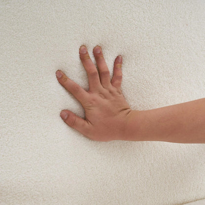 Mid-Century Modern Beige Accent Chair