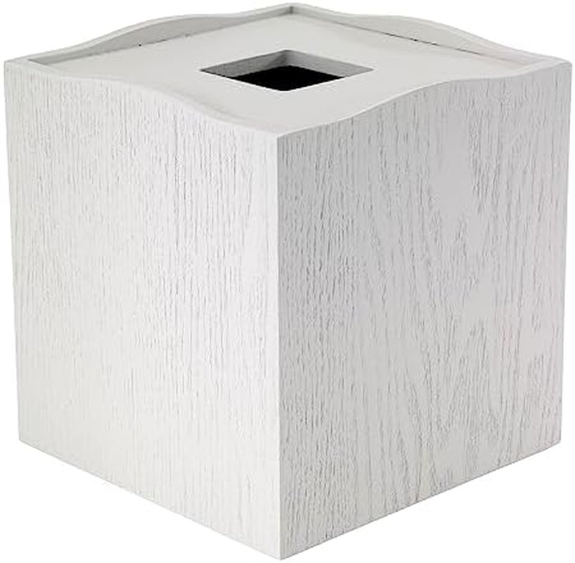 Coastal Resin Tissue Cover – Seaglass Collection Accent