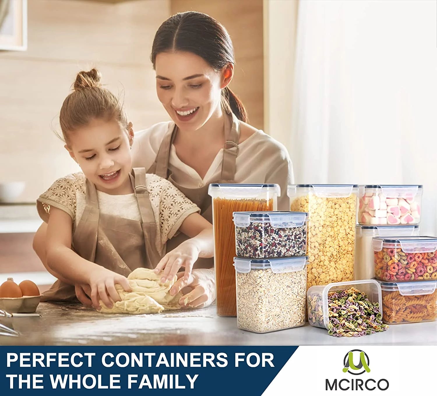 36-Piece Airtight Food Storage Containers – BPA-Free Kitchen & Pantry Set