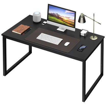 47" Computer Writing Desk Modern Study Office PC Laptop Desk Corner Table Black
