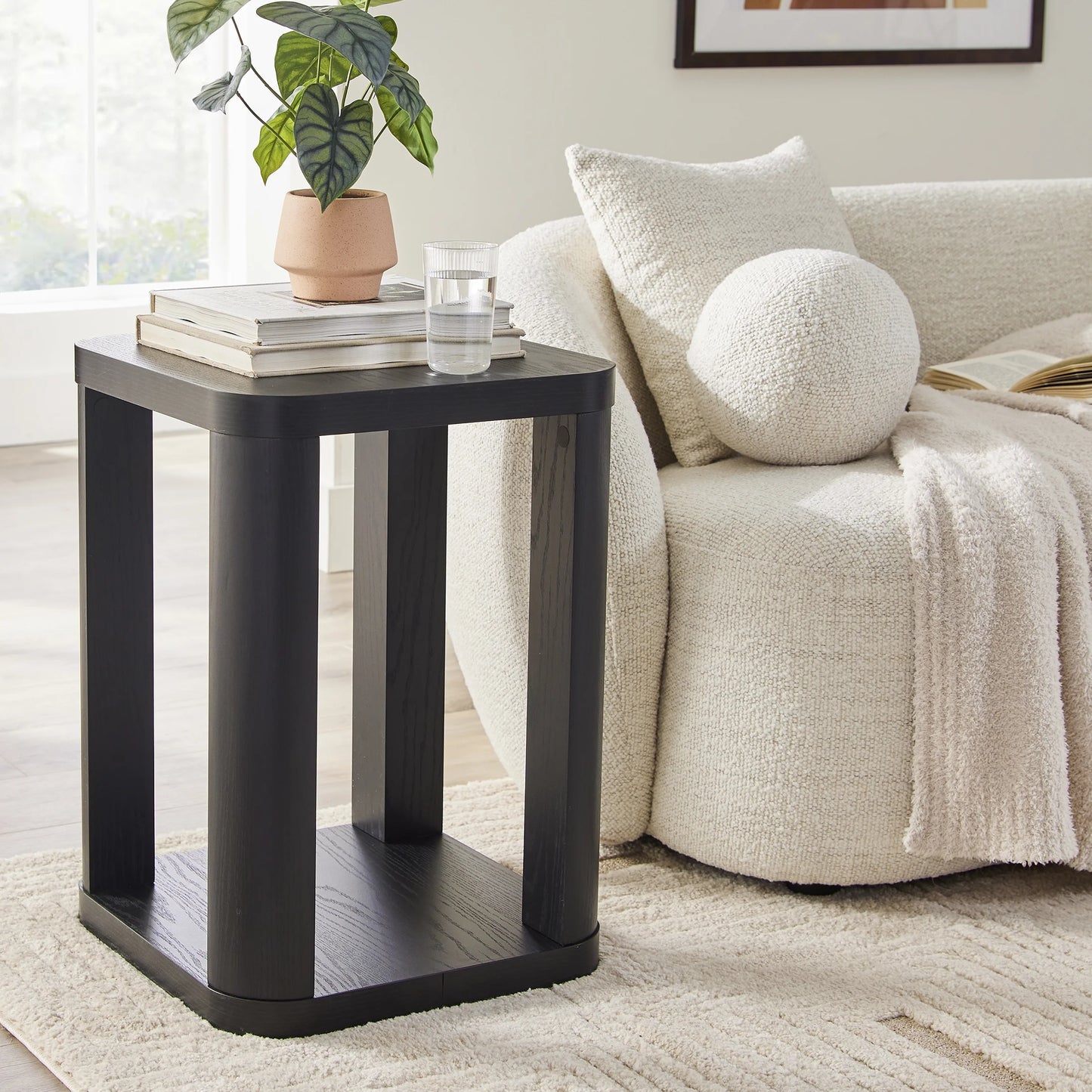 Juliet End Table for Living Room Office