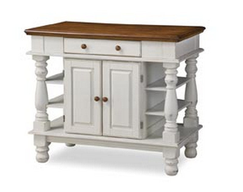 Aamyah Solid Wood Kitchen Island 