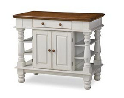 Aamyah Solid Wood Kitchen Island 