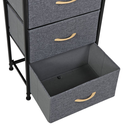 Elegant Tall 5-Drawer Dresser for Bedroom Storage and Organization