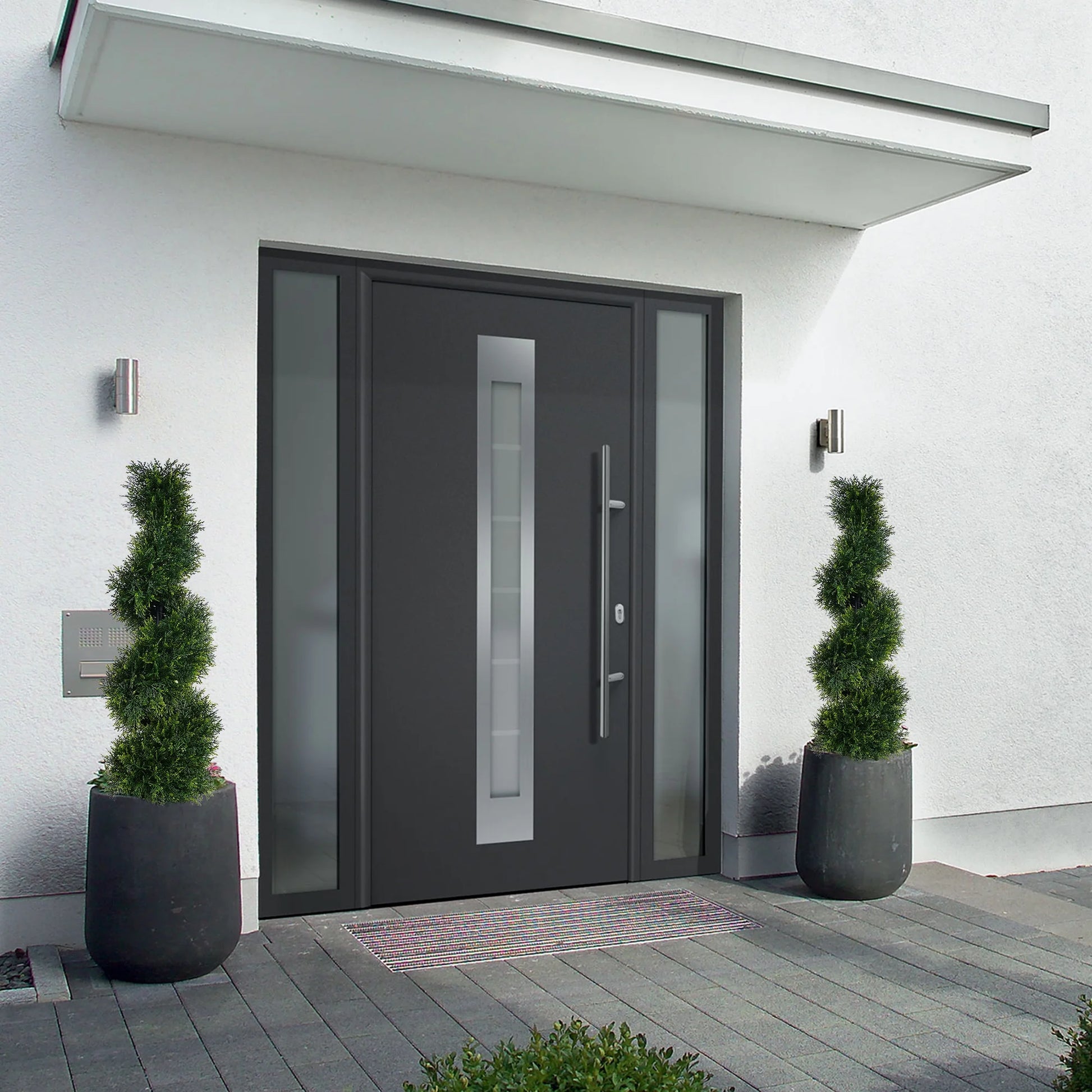 Set of 2 Spiral Topiary Cypress Trees – 3FT Indoor/Outdoor