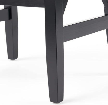 Blair Contemporary Farmhouse Upholstered Fabric Barstools - Set of 2